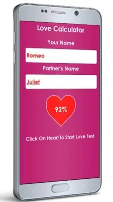 Love Calculator android App screenshot 2